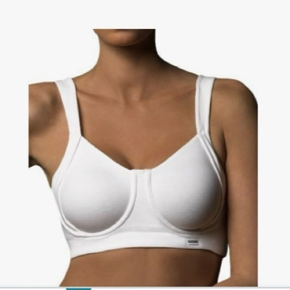 Natori BLACK cotton underwire sports bra 34DD. - Picture 4 of 16